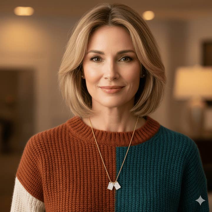 Guadalupe Gifts - Wholesale Pendant/Charm Necklace - Mother of Pearl Scapular Necklace 18-inch2