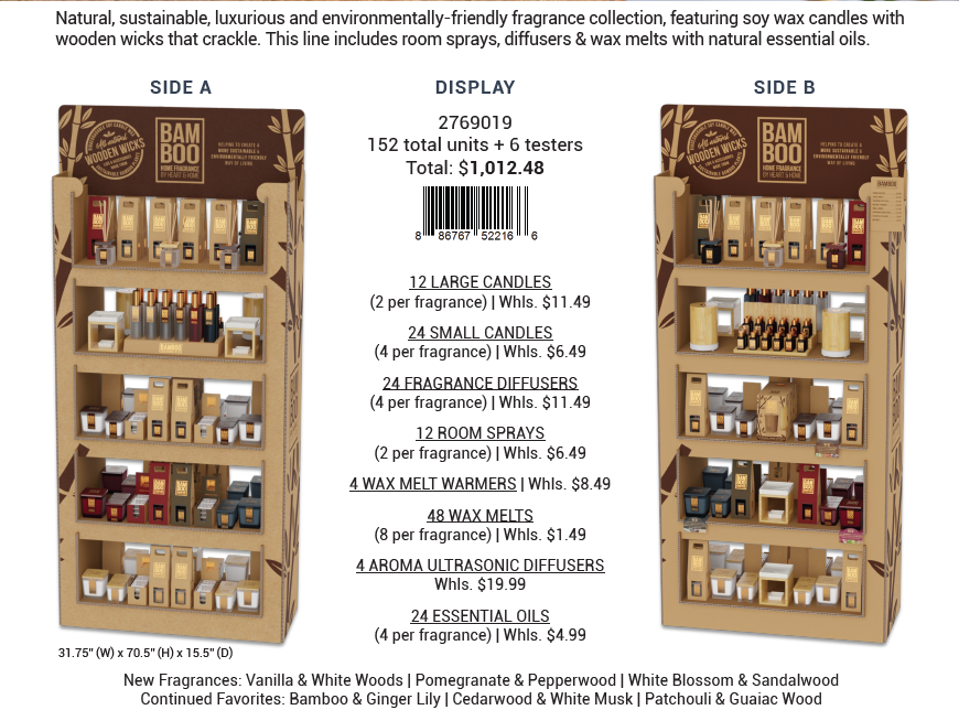 The H&H Group - Wholesale Retailer Display - Home & Living - BHF V2 Everyday Collection Display & Stock1