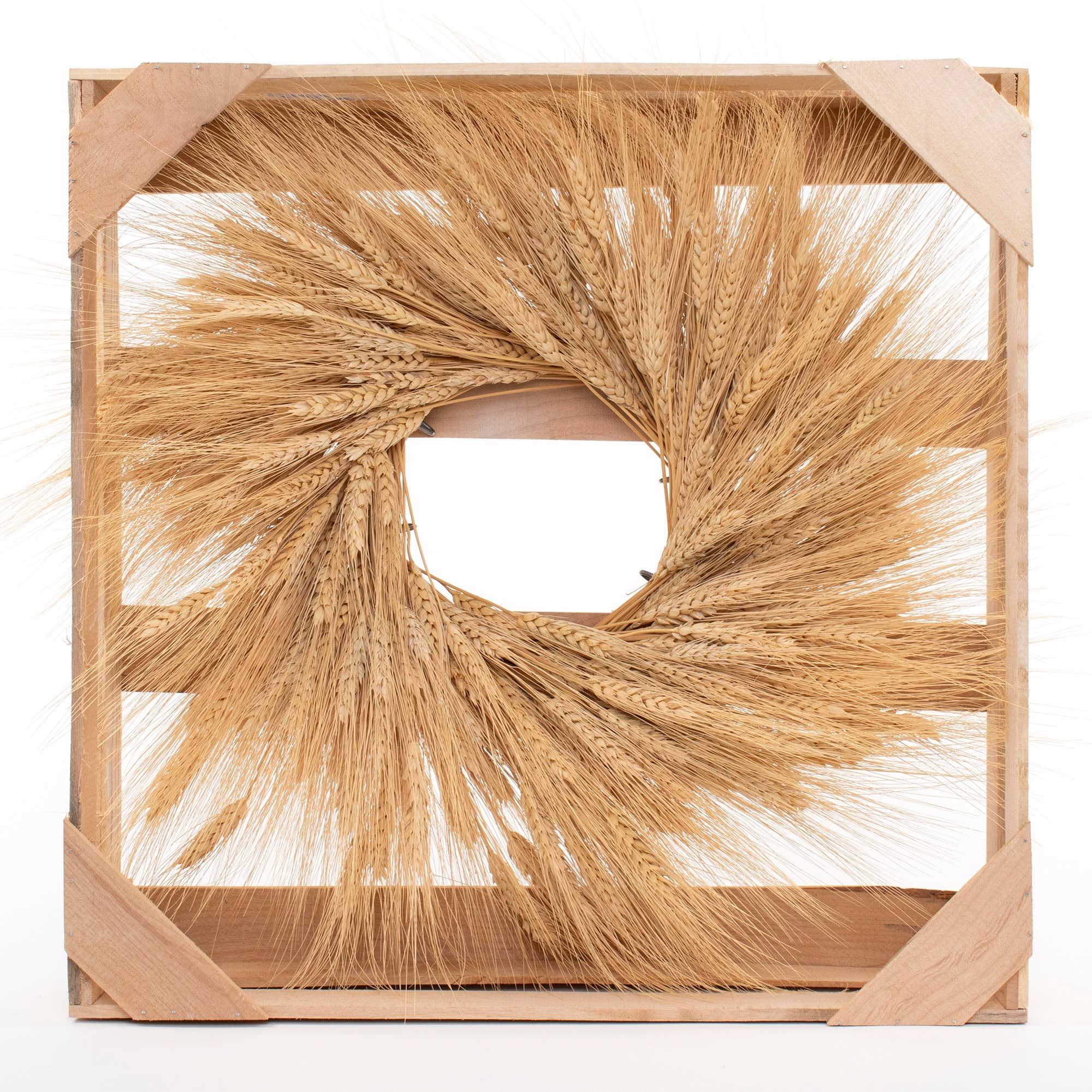 Andaluca - Wholesale Wreath - Dried Wheat Wreath2