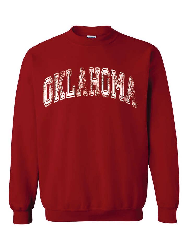 American Threadz Apparel – Großhandel Sweatshirt mit Grafikdruck – Damen – Kundenspezifisches Old School State Sweatshirt4