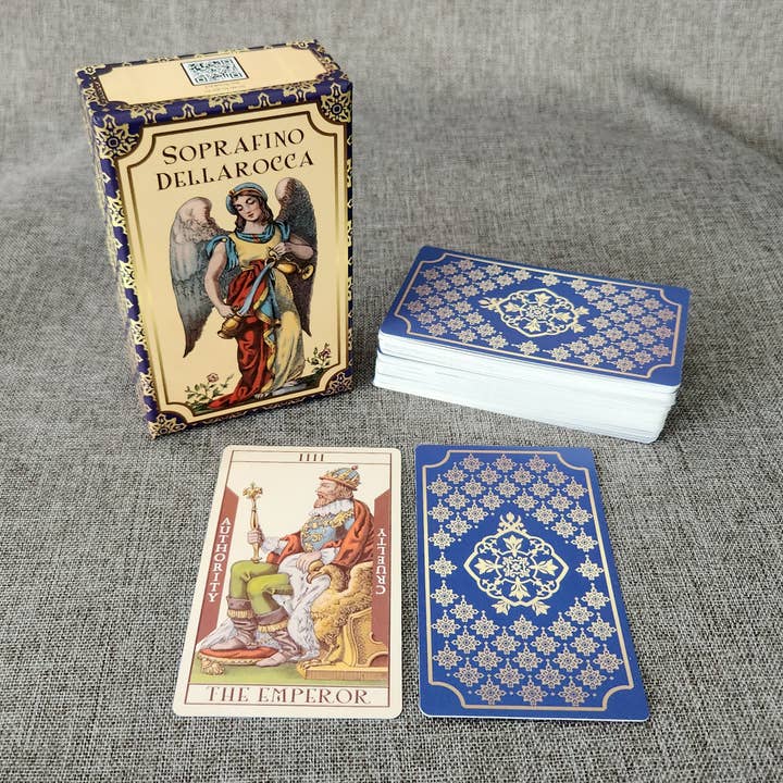 Da Brigh Tarot - Wholesale Tarot Cards - Soprafino Dellarocca Historical Tarot Cards Deck