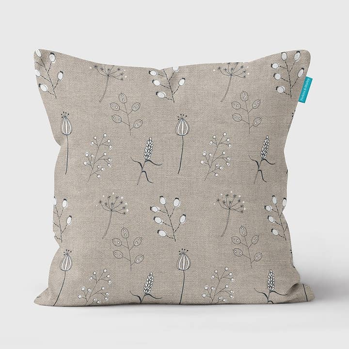Perkins & Morley – wholesale Throw/decorative pillow – Grasses Cushion | Seed Heads0