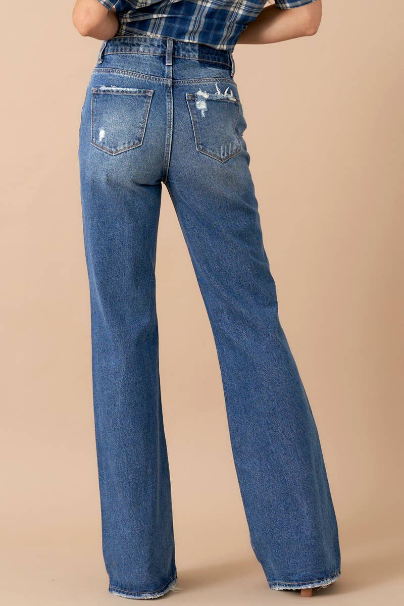 Insane Gene USA - Wholesale Jeans - Women's - High Rise Relaxed Boot Cut Denim9