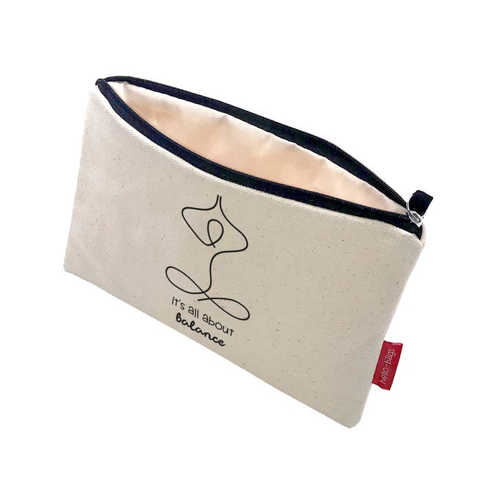 hello-bags - Wholesale Toiletry Bag - Women's - IT'S ALL ABOUT BALANCE CLUTCH BAG2