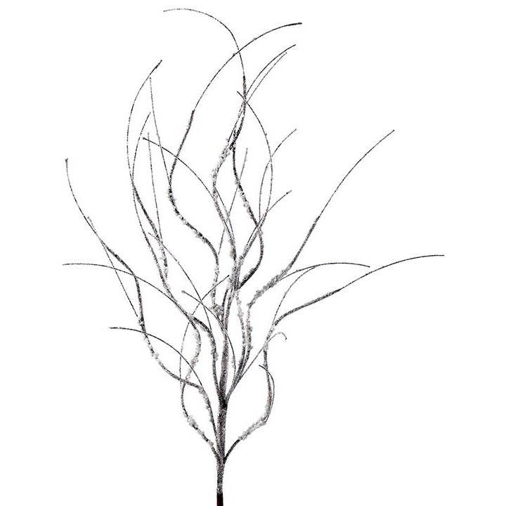 Will's Company - Wholesale Artificial Plant - Frosted Curly Twig Spray - 32"0