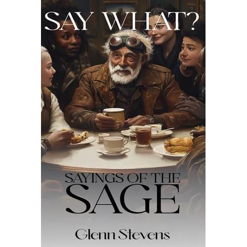 Books by splitShops - Wholesale Philosophy - Say What? Sayings of the Sage - Hardcover