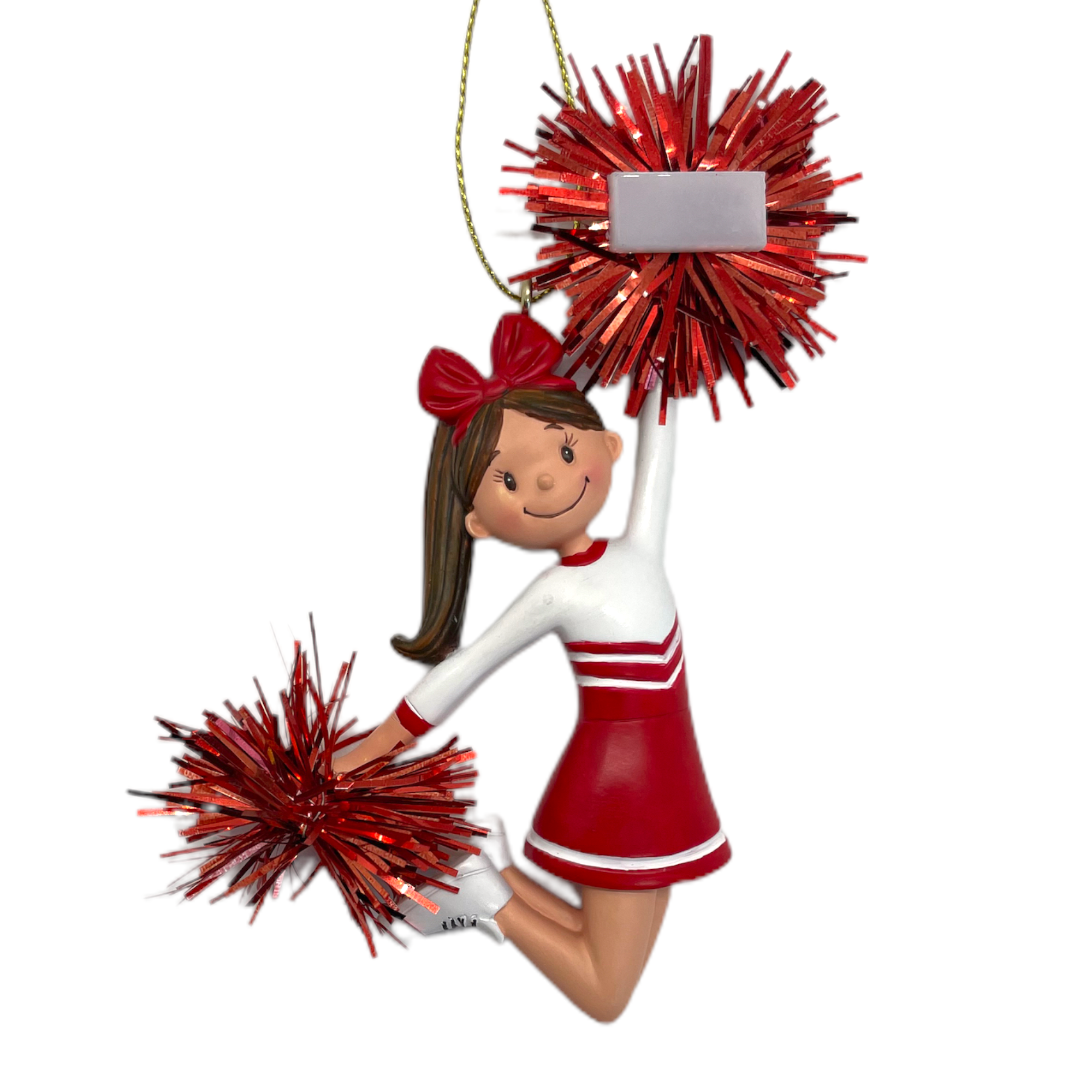 Noel Box - Vente Objets de décoration - Ornement de pom-pom girl personnalisé4