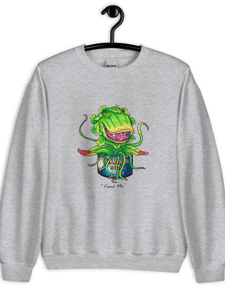 Feed Me sweatshirt for engroshandel hos El loco del Pelo Rizo