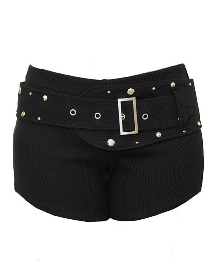 DANI BÄLTE SHORTS - SVART för wholesale av Zemeta