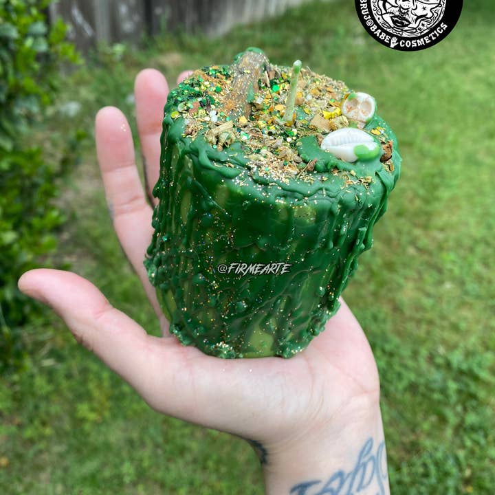 Firme Arte Internet Bodega - Vendita all'ingrosso Candele a colonna - Candele a colonna | Candela funzionante delle streghe | Gimme Dat Money2