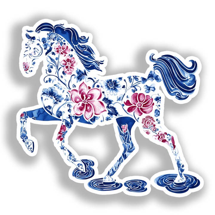 Paard Decal Sticker # A018514 voor wholesale door Yoonek Graphics