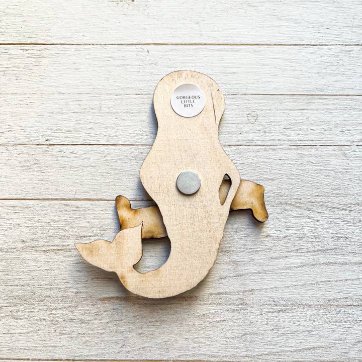 Gorgeous Little Bits Ltd - Vente Aimants - Aimant personnalisé cadeau emplacement sur mesure plage de la côte des sirènes2