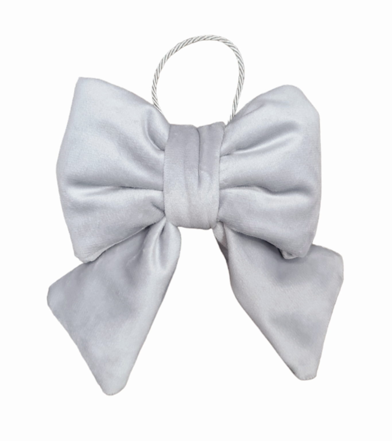 Lunaria Lab - Vendita all'ingrosso Decorazione natalizia - Fiocco Natalizio imbottito in Velluto, 14x15cm5