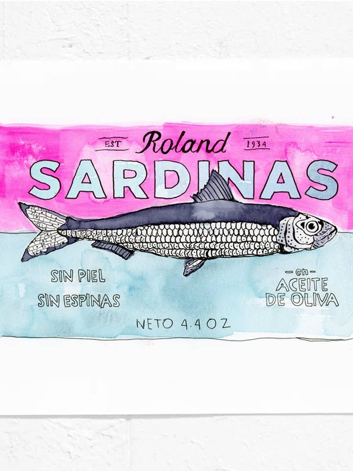 Sardinas for wholesale by Ashley Eisenman Art
