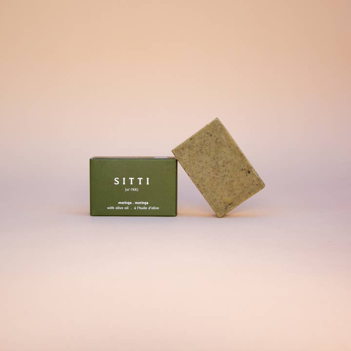 Sitti Social Enterprise - Venta al por mayor Pastilla de jabón - Jabón de aceite de oliva moringa1