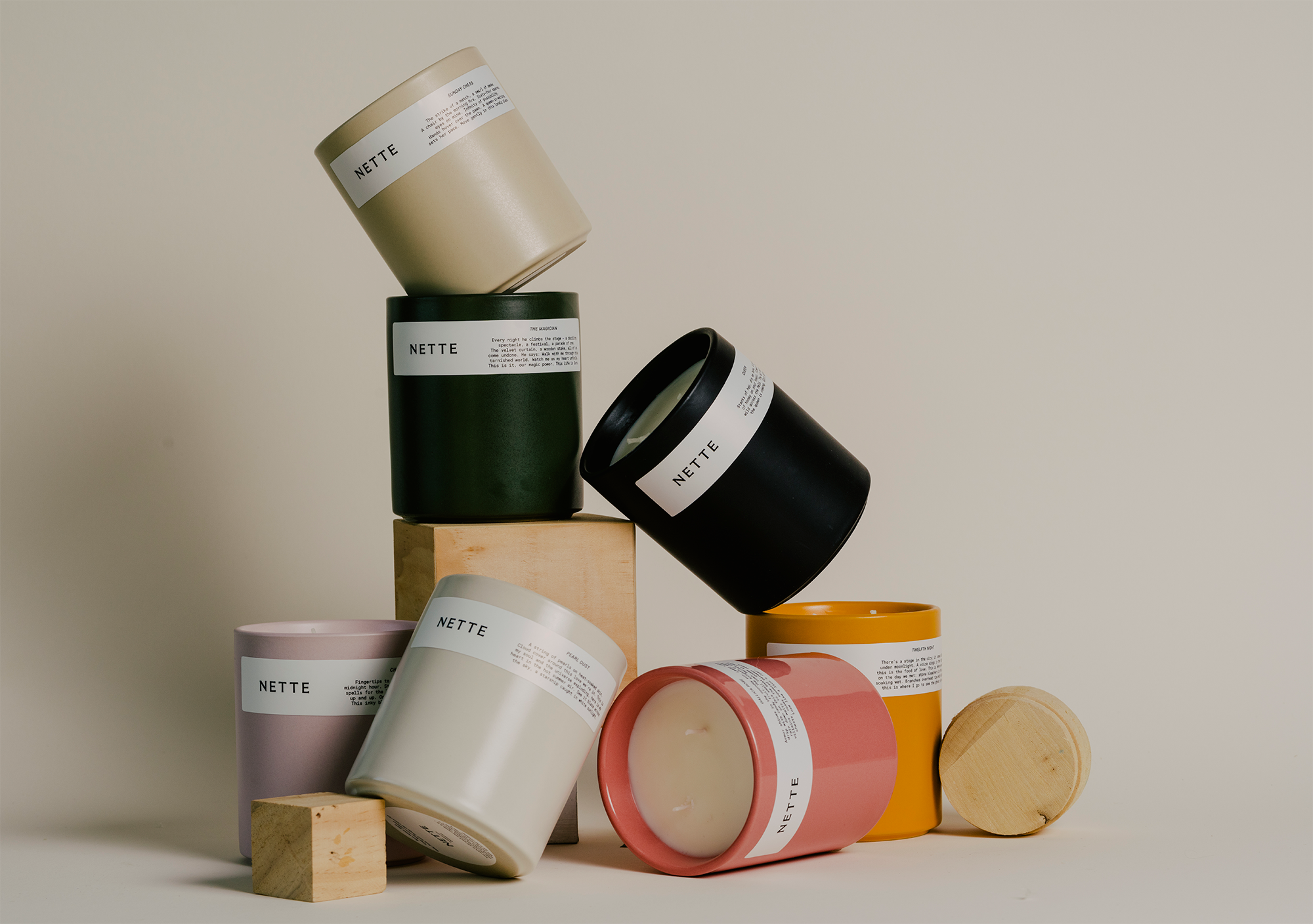 Nette - Wholesale Jar/Filled Candle - Twelfth Night Scented Candle2