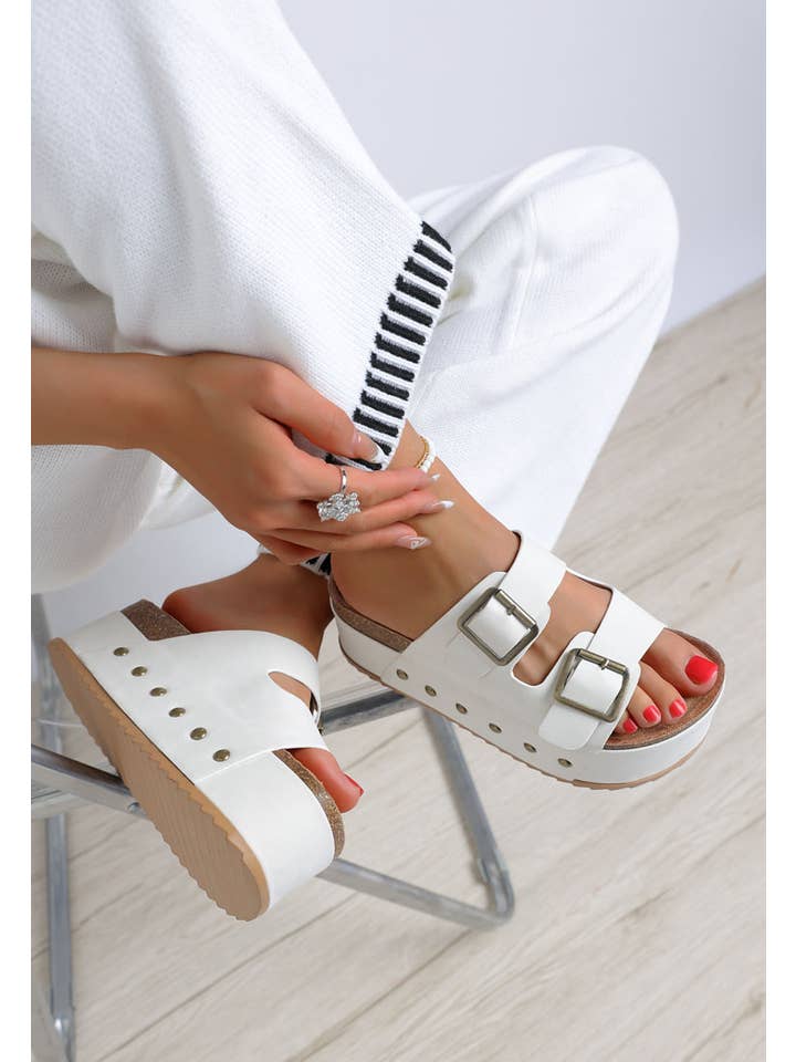 Rag Company - Vente Sandales – femme - Mocassins en similicuir cloutés Impala19