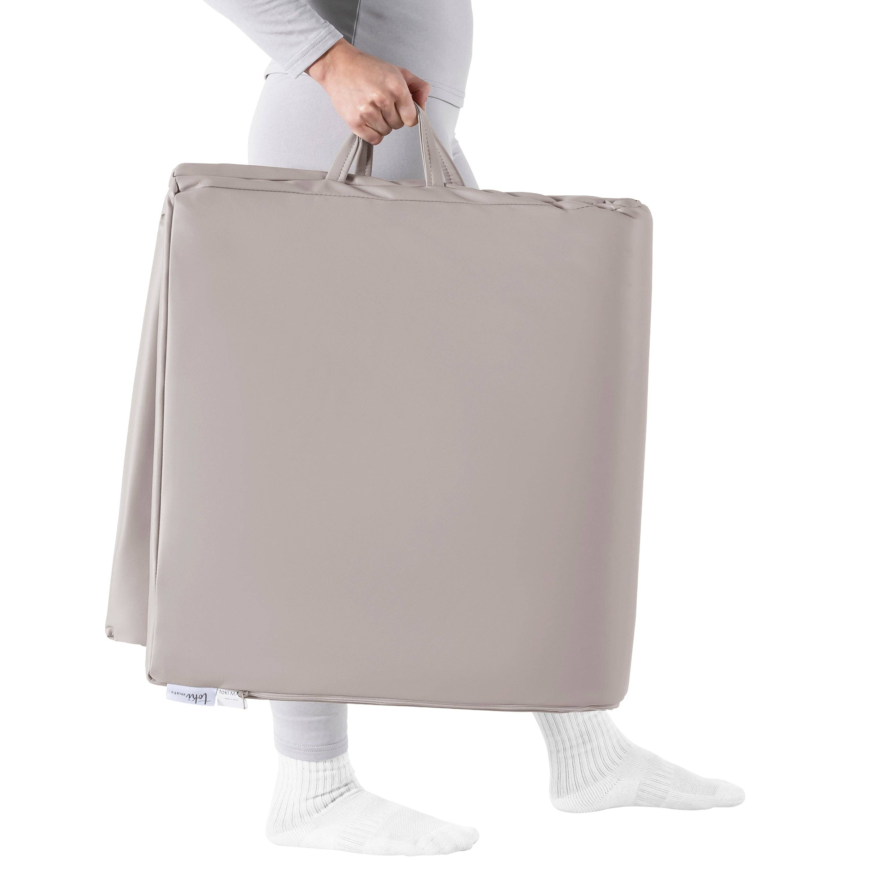 Toki Kids - Wholesale Play Mat - Kids & Baby - Pebble Vegan Leather Mat1