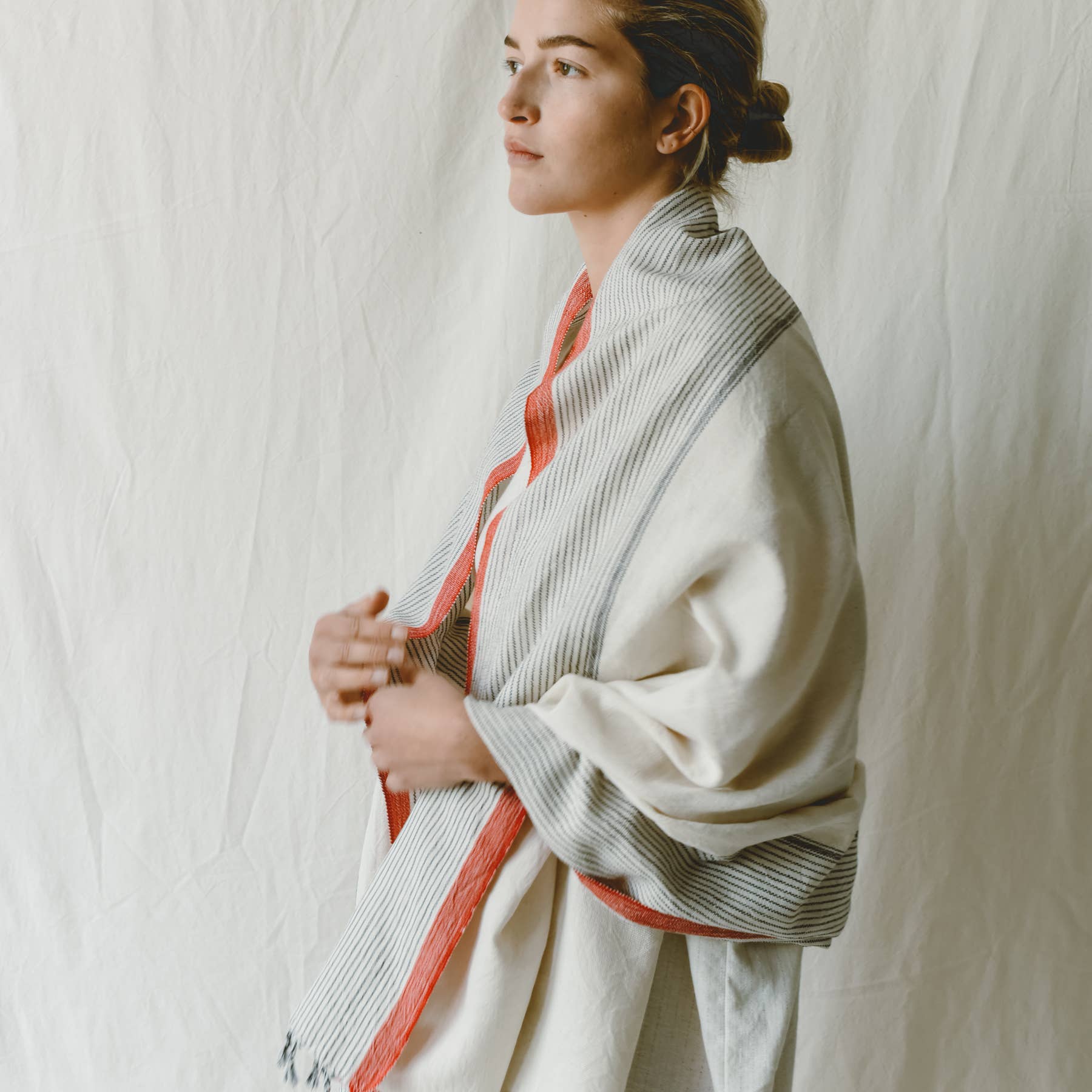 HOME & LOFT – Großhandel Badehandtuch – Ivory Cherry Tribeca Handtuch4