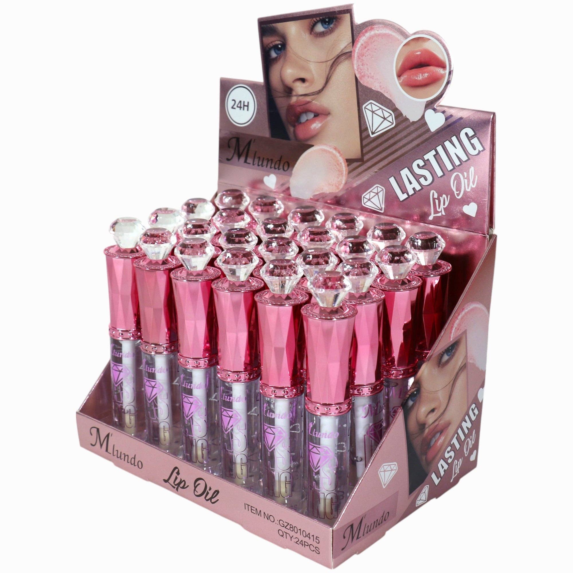 ASSORTED Miundo Lasting Lip Die GZ8010415 (24PC) for wholesale on Faire10