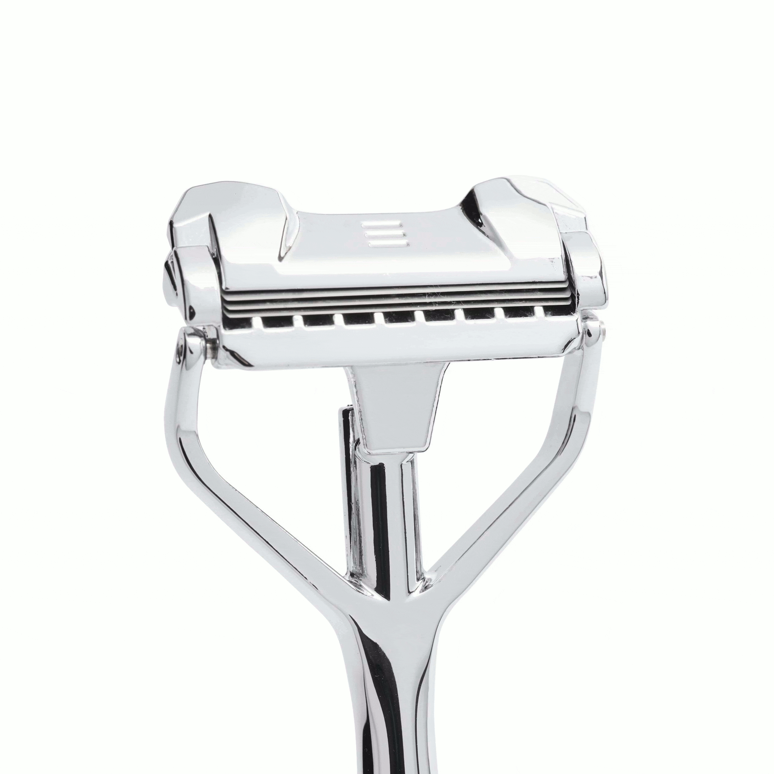 SHAVENT – Großhandel Rasierer – Herren – NEU: SHAVENT Original 2.0 - Magnetic Force - eleganter Schwingkopf-Rasierer aus Metall6