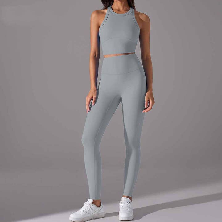 Sodalemon - Wholesale Activewear Set - Women's - Women High Intensity Sports Bra Seamless Workout Yoga Set12