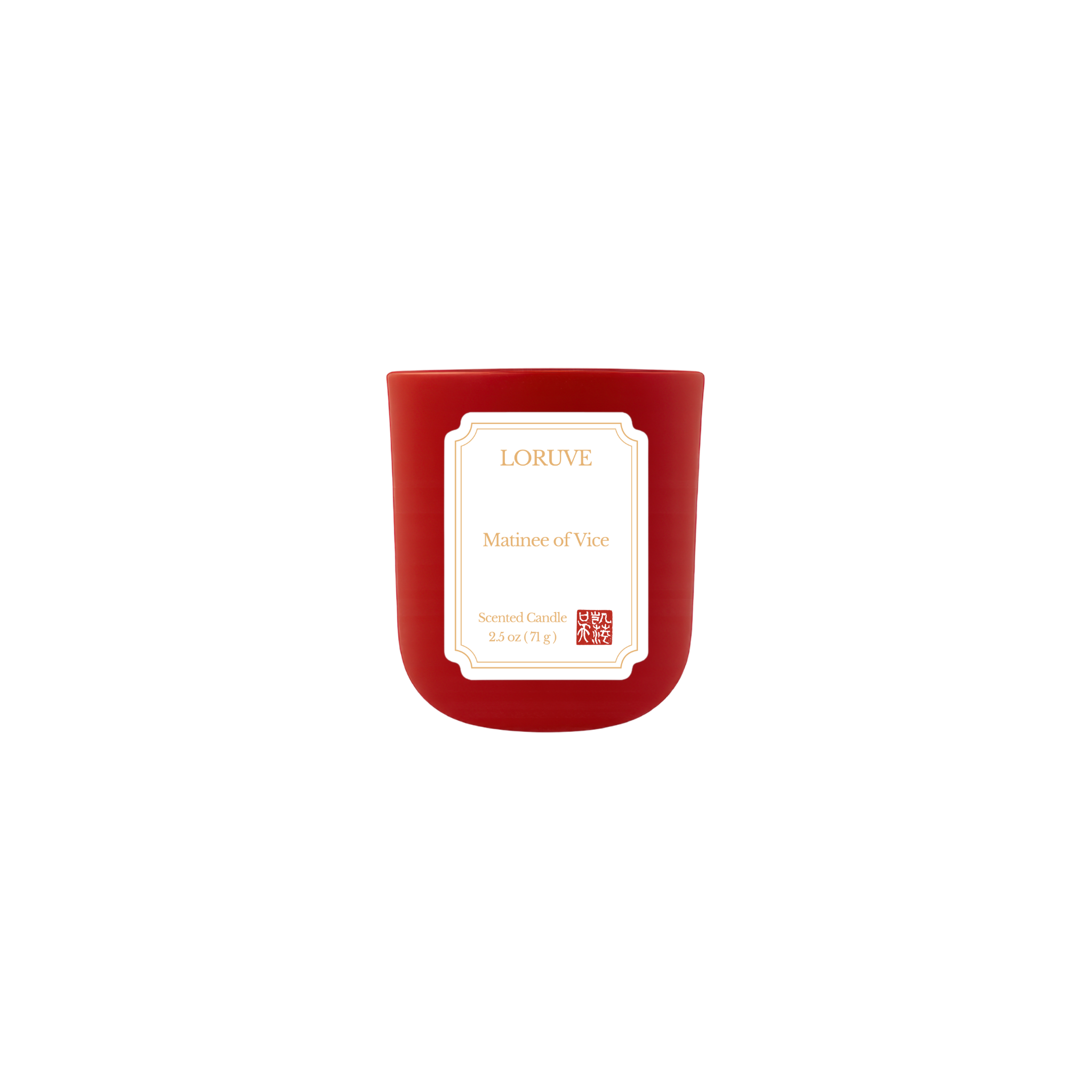 LORUVE – wholesale Jar/filled candle – Matinee of Vice0