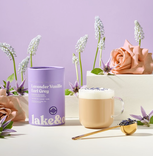 Lake & Oak Tea Co. - Wholesale Loose Tea - Lavender Vanilla Earl Grey -  Superfood Tea Blend2