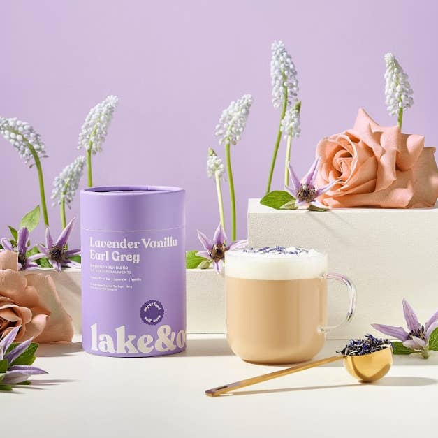 Lake & Oak Tea Co. - Wholesale Loose Tea - Lavender Vanilla Earl Grey - Superfood Tea Blend2