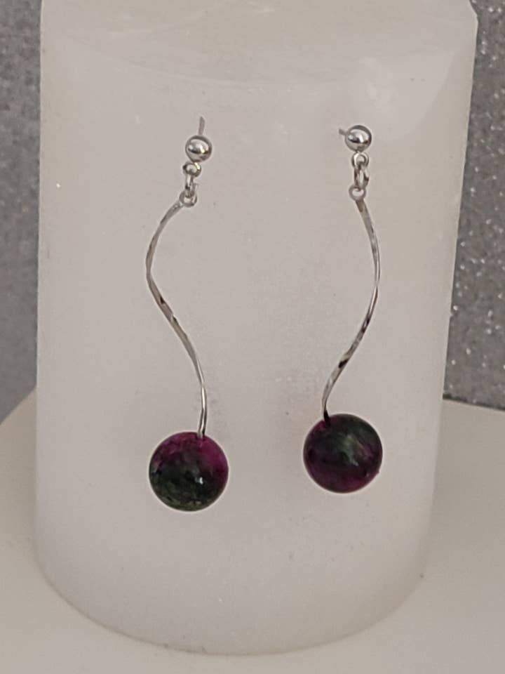 ASYMMETRICAL STONE EARRINGS for wholesale by catsplatayresina