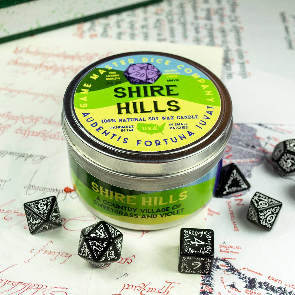 Game Master Dice – Großhandel Reisekerzen – Shire Hills Kerze0