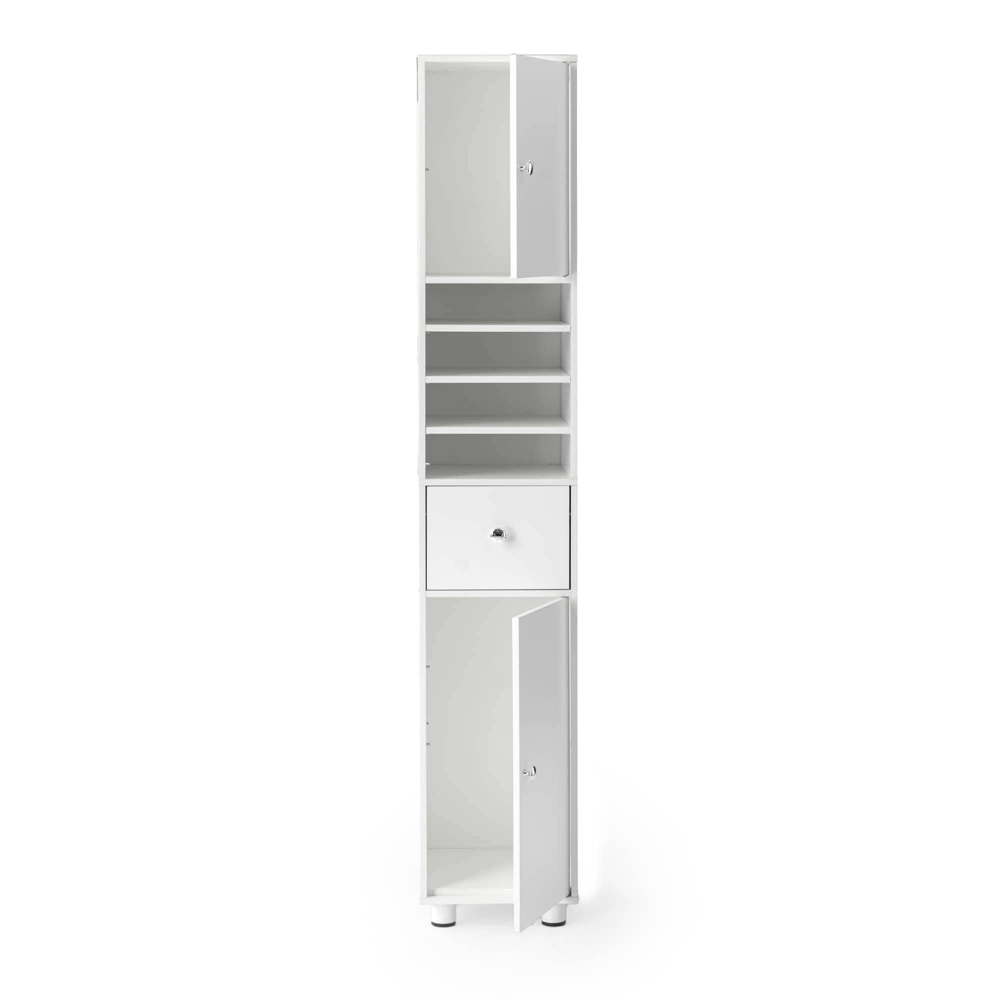 39F Inc. - Wholesale Cabinet - Tall Bathroom Storage Cabinet – Slim Freestanding Organizer2