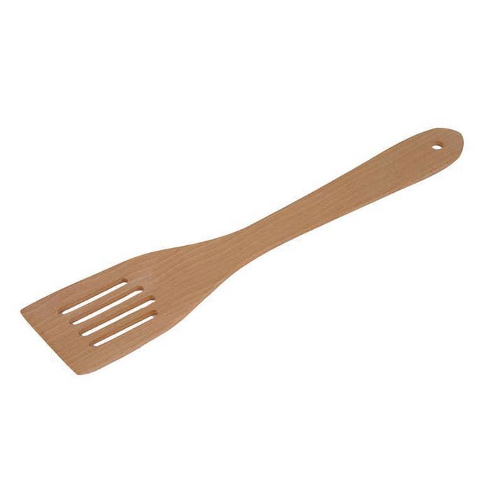 Wooden Slotted Spatula for wholesale by Dexam