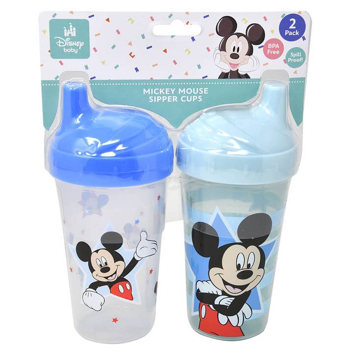 Gobelet à bec dur 2 pièces Mickey pour la vente par Deluxe Import Trading