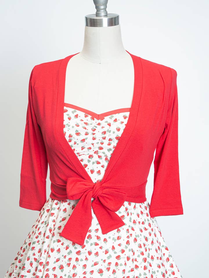 Sweet Sweater - Red for wholesale by Heart of Haute