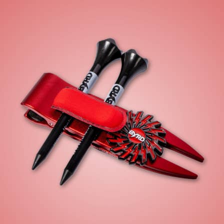 THE BYRD GOLF DIVOT CLYP - Red Finch for wholesale by The Byrd Golf