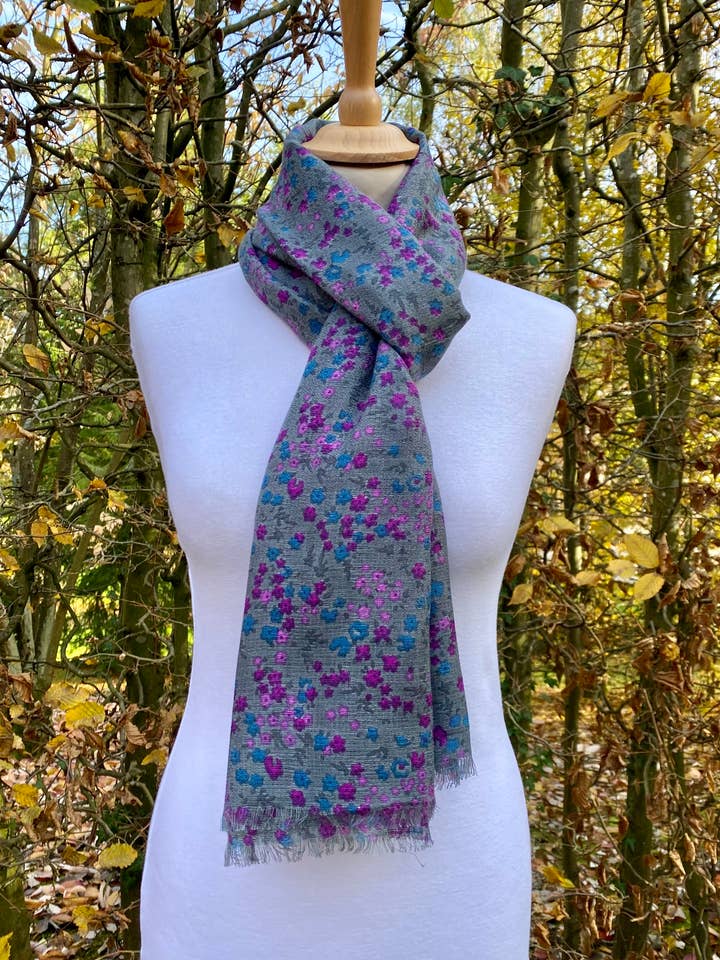 ASKIM SCARF - 50% COTTON / 50% VISCOSE for wholesale by DIWALI PARIS