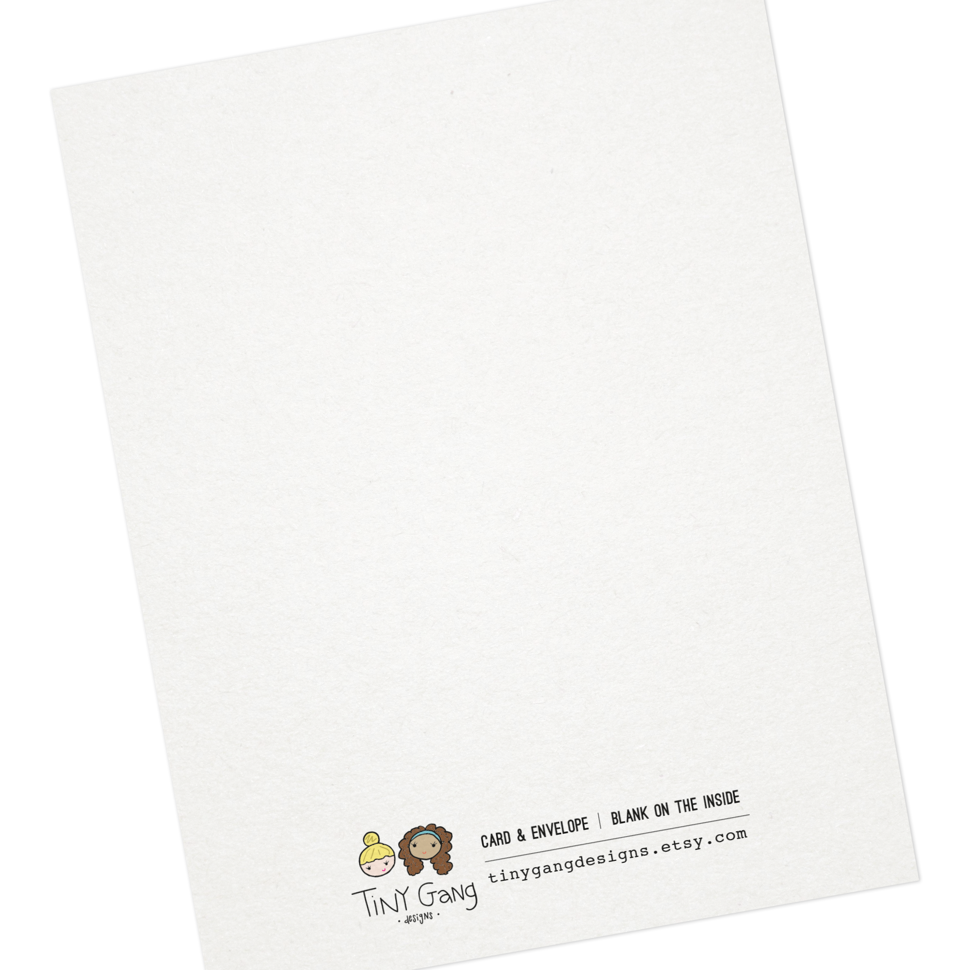 Tiny Gang Designs - Wholesale Baby Card - A Bay Bay! Congrats! (Baby 2) New Baby Card. Card for Baby.2