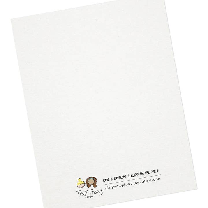 Tiny Gang Designs - Wholesale Baby Card - A Bay Bay! Congrats! (Baby 1) New Baby Card. Card for Baby.2