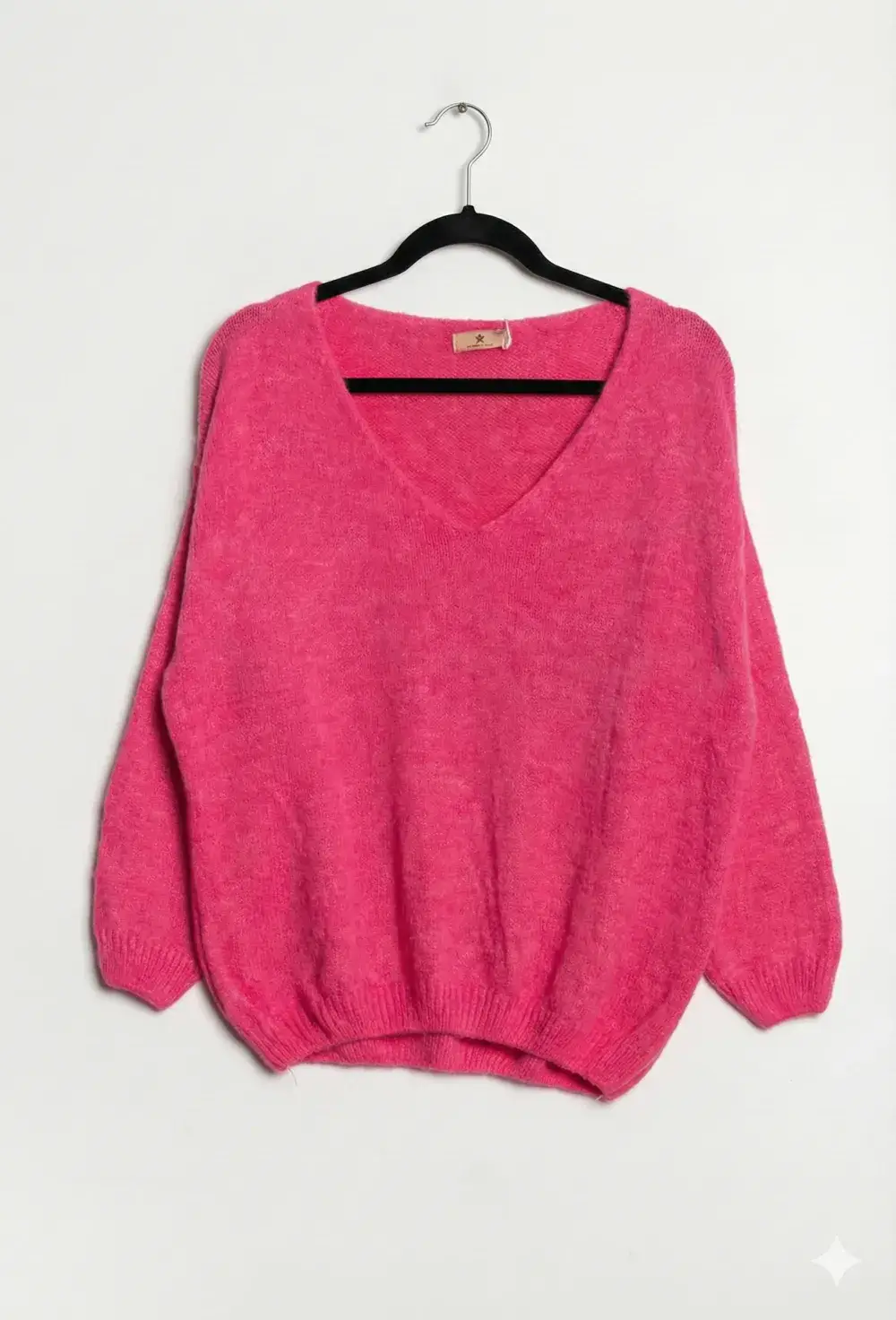 Mimi & Gogo - Vente Pull en maille – femme - Pull uni basique @20127_uni7