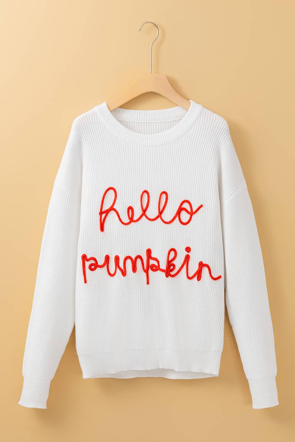 Babs + Birdie - Wholesale Knit Sweater - Women's - Hello Pumpkin Graphic Sweater5