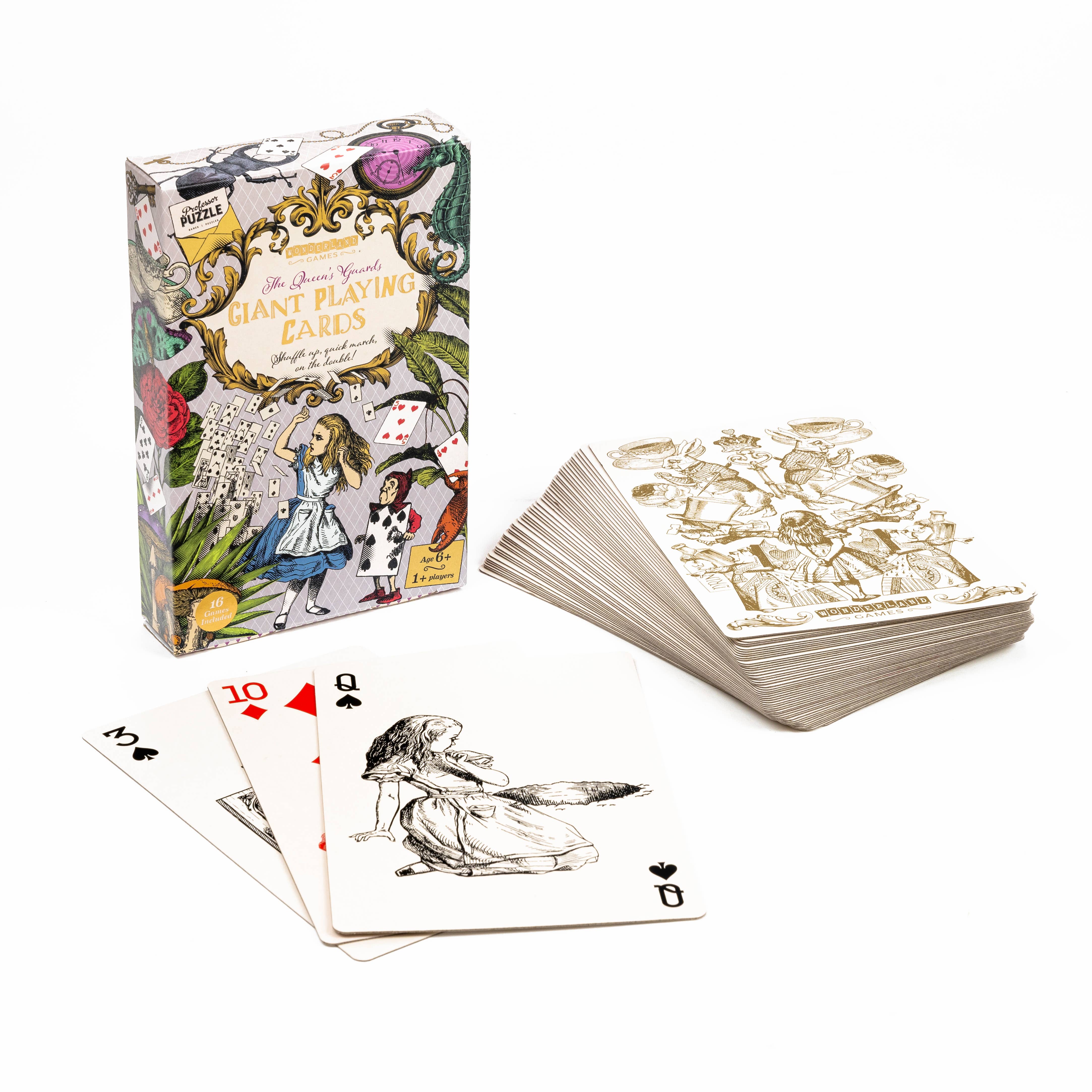 Professor Puzzle USA, Inc. - Wholesale Playing Cards - The Queen's Guards Giant Playing Cards3