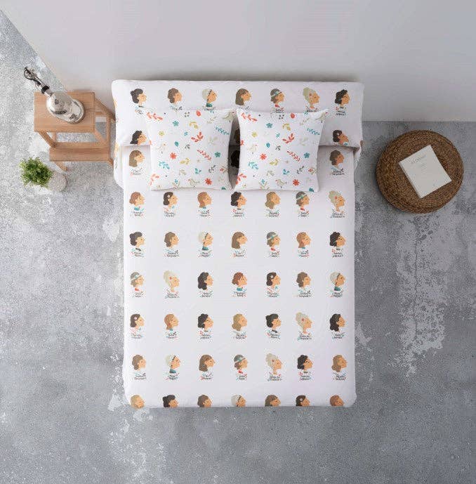 SG HOGAR - Venta al por mayor Edredones acolchados - Colcha Pique Mujeres De Tutti Confetti1