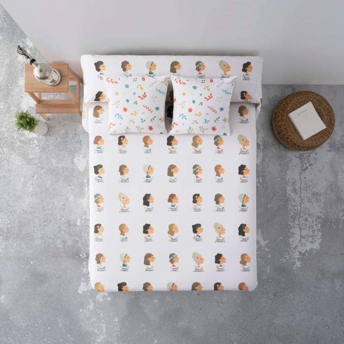 SG HOGAR - Venta al por mayor Edredones acolchados - Colcha Pique Mujeres De Tutti Confetti1