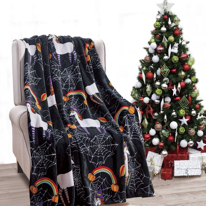 Infinite Basics - Wholesale Throw Blanket - Christmas Blanket Cozy Festive Holiday Throw Blanket 50" x 60"48