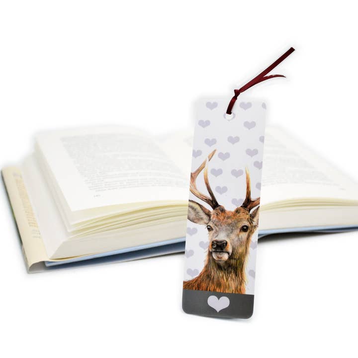 Paper Bookmark – Deer, Wildlife Animal for wholesale by JVH creative Fine Art