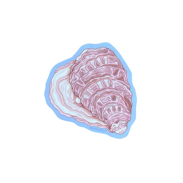 Noteworthy Paper & Press - Wholesale Sticker - Oyster Sticker