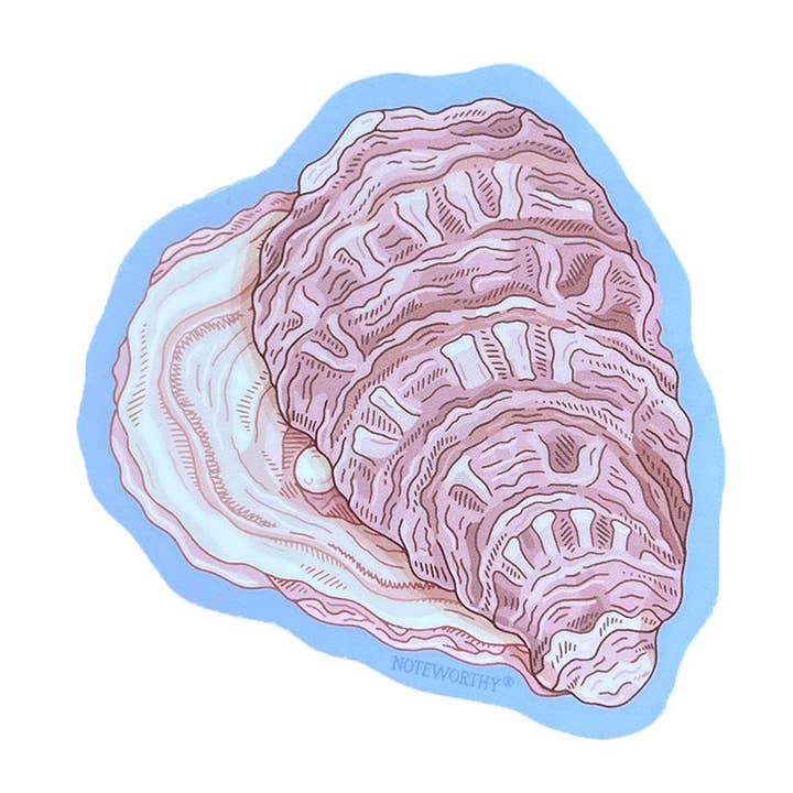 Noteworthy Paper & Press - Vendita all'ingrosso Adesivo - Adesivo Oyster0