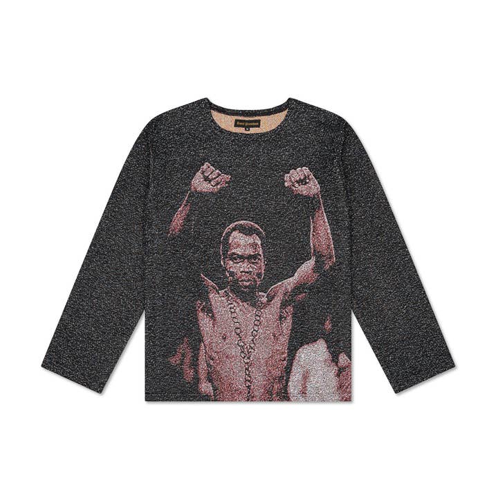 Fela Kútì Tapestry Sweater for wholesale by Royal Priesthood