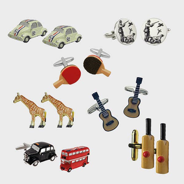 Sophos - Venta al por mayor Gemelos - Hombre - Pack de 20 gemelos temáticos